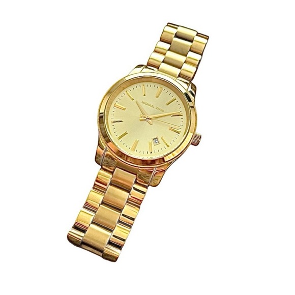 Michael Kors | Runway Gold Statement Women’s Bracelet Watch | MK5160 | NWOT - Picture 2 of 10